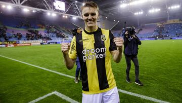 Martin Odegaard con el Vitesse.