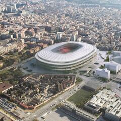El Camp Nou se convierte en punto de recogida de muestras para un estudio de la COVID-19