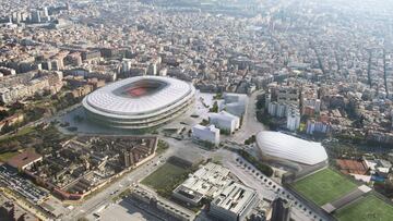 El Camp Nou se convierte en punto de recogida de muestras para un estudio de la COVID-19