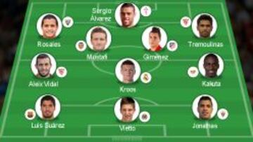 Suárez y Kroos lideran el once revelación del curso para UEFA