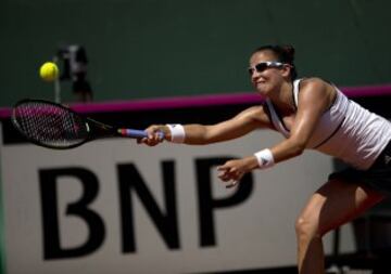 Paula Ormaechea disputa el duelo en Buenos Aires ante la norteamericana  Coco Vandeweghe 