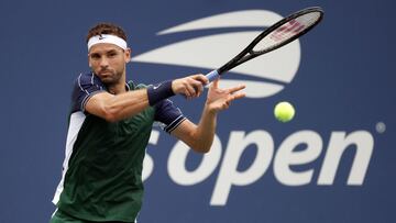 Grigor Dimitrov, en el US Open.