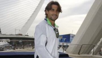 David Ferrer está a punto de debutar en el Valencia Open.