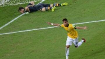 Neymar tiene tres candidaturas al mejor gol del torneo