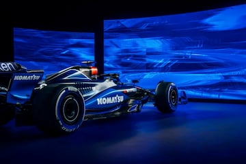 Presentación del nuevo coche de Williams Racing.