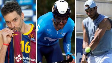 Gasol, Valverde, Nadal... un domingo cualquiera