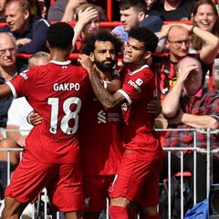 Liverpool, candidato a la Premier por aporte de Díaz, Salah, Jota...