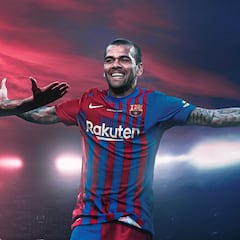 Dani Alves vuelve al Barça