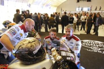 Presentación del equipo motociclista de Estrella Galicia