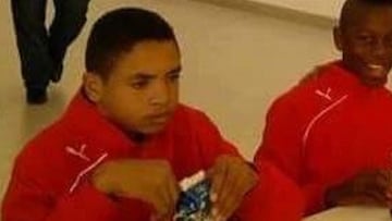 Nuestro jugador misterioso, en la selección de Marruecos junto a Hamza Mendyl, ahora jugador del Schalke 04.