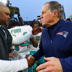 Los Patriots de Bill Belichick, a merced de Miami