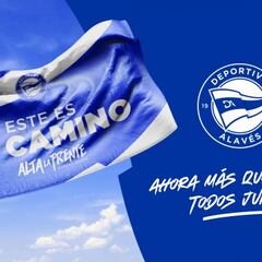 El club repartirá 15.000 banderas para que se vean por la provincia