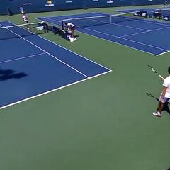 Alcaraz and Sinner caught joking with each other during practice