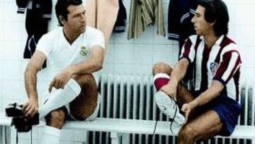 <b>QUERIDOS ENEMIGOS. </b>Grosso y Adelardo, en agosto de 1976.