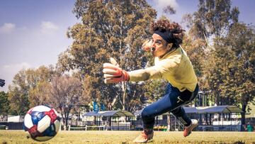 Ochoa entrenando con el Am&eacute;rica.