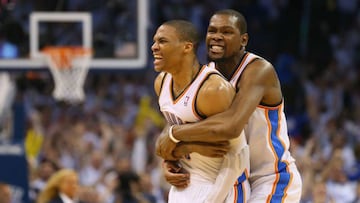 Durant, sobre su relaci¨®n con Westbrook: "Seguimos bien"