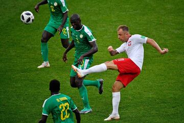 Disfruta las mejores imágenes del Polonia vs Senegal