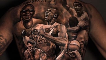 El presunto ¡®fail¡¯ del espectacular tatuaje de Vinicius con Michael Jordan como protagonista