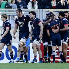 Francia se desquita con un punto bonus ante Italia en Roma