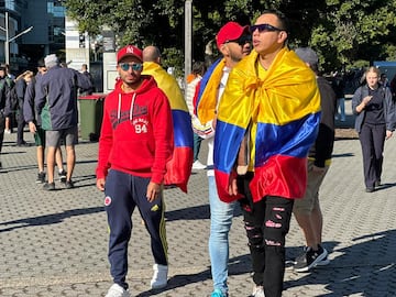 Así viven los hinchas la previa del duelo entre Colombia y Corea del Sur