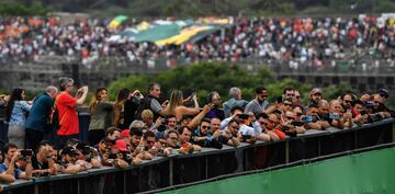 Gran ambiente en el Autódromo José Carlos Pace. 