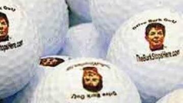 <b>BOLAS CONTRA EL FEMINISMO.</b> Alguien quiso ayer amargarle el día a Martha Burk, presidenta de las asociaciones feministas de los Estados Unidos, que lucha por la admisión como socias de las mujeres en el Augusta National. Se encontraron bolas marcadas con su cara y con The Burk Stops Here. Burk se para aquí, justamente en la puerta del club, allí dónde sólo los señores pueden pasar.