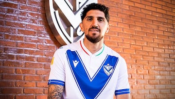 Diego Valdés ya sufre en Argentina