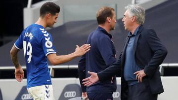 Ancelotti explica el rol táctico de James y destaca su calidad