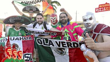 Mariachi y calipso; así se vivió el partido en Puerto España