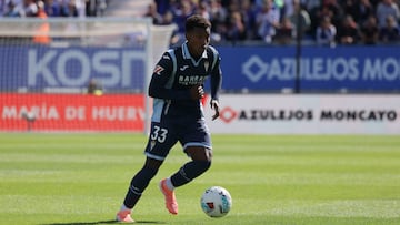 Marcelo Timorán, en su debut con el Córdoba