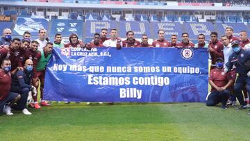 Jugadores de Cruz Azul mandan mensaje a Billy Álvarez