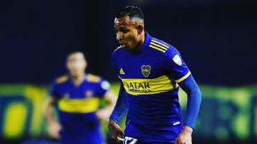 El futbolista colombiano no ha disputado ning&uacute;n partido con Boca Juniors en la actual temporada por el torneo local.