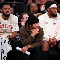 Will Jalen Brunson play today against the Dallas Mavericks?