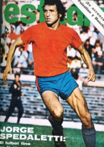 Jorge Américo Spedaletti 3: U.de Chile (1969), U.Española (1975), Everton (1976).