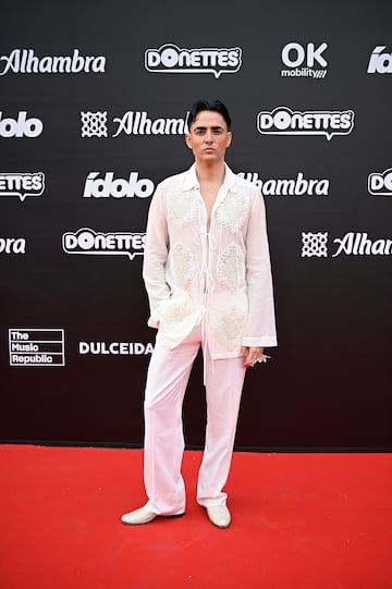 La alfombra roja de los premios Ídolo