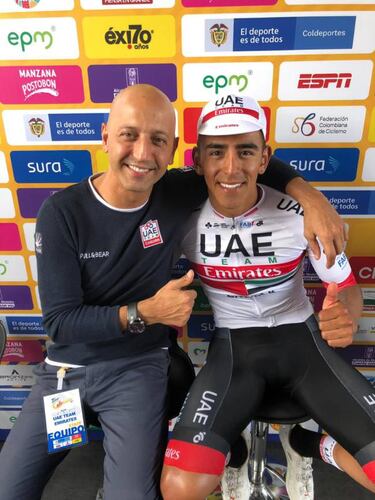 Sebastián Molano: De Tuta a las clásicas de Bélgica con el UAE