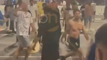 La pelea más salvaje: argentinos y mexicanos llegaron a las manos en Qatar