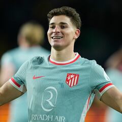 Julián Alvarez: “El Cholo me convenció, me dijo un montón de cosas para los años que vienen”