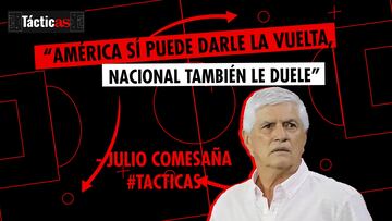 El profesor Julio Comesaña analizó la final de vuelta de la Copa Colombia donde Nacional va ganando por 3-1.