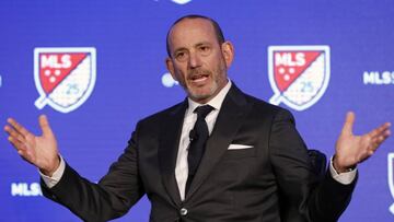MLS commissioner supports players kneeling during the national anthem