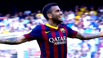 Lo mejor de Dani Alves: la samba que conquistó al Camp Nou
