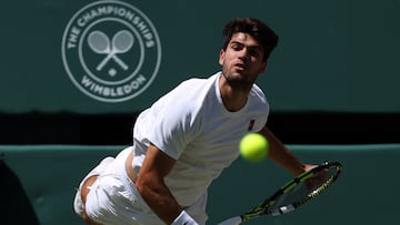 Fritz - Alcaraz, en directo: última hora de semifinales de Wimbledon, hoy en vivo