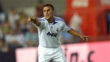 Cannavaro con el Real Madrid