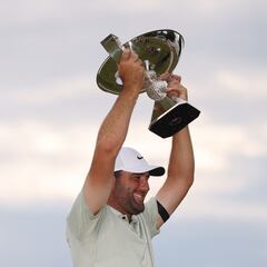 How much prize money did Scottie Scheffler win at the 2024 Tour Championship?