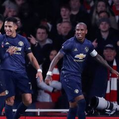 Arsenal 1-3 Manchester United: Alexis aportó con un gol