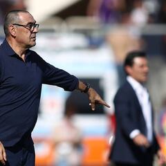 Sarri: "Me gusta Saúl, es uno de los mejores de Europa”