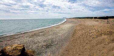 Entre monte mediterráneo costero y sin edificaciones en su frente litoral, se encuentra la playa de Borondo una de las más naturales de la provincia de Cádiz. Su sistema dunar desarrollado, con dunas secundarias, se completa con la flora asociada a varios arroyos estacionarios que desembocan en la playa formando lagunas. Éstos se inundan periódicamente por el mar y forman hábitats característicos. Para llegar a esta playa se debe acceder desde las urbanizaciones presentes en sus extremos, La Alcaidesa o Sotogrande. 