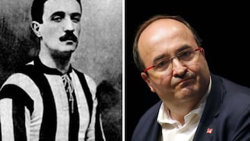 Luis Iceta, el tío abuelo de Miquel Iceta que fue jugador y seleccionador nacional