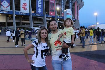 El cuadro azulcrema se llevó una edición más del Clásico Capitalino, y así lo vivieron los seguidores de ambos equipos en el Estadio Azteca.