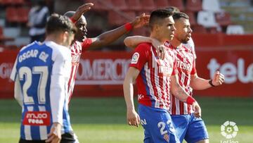 Resumen y goles del Sporting vs. Espanyol de la Liga SmartBank